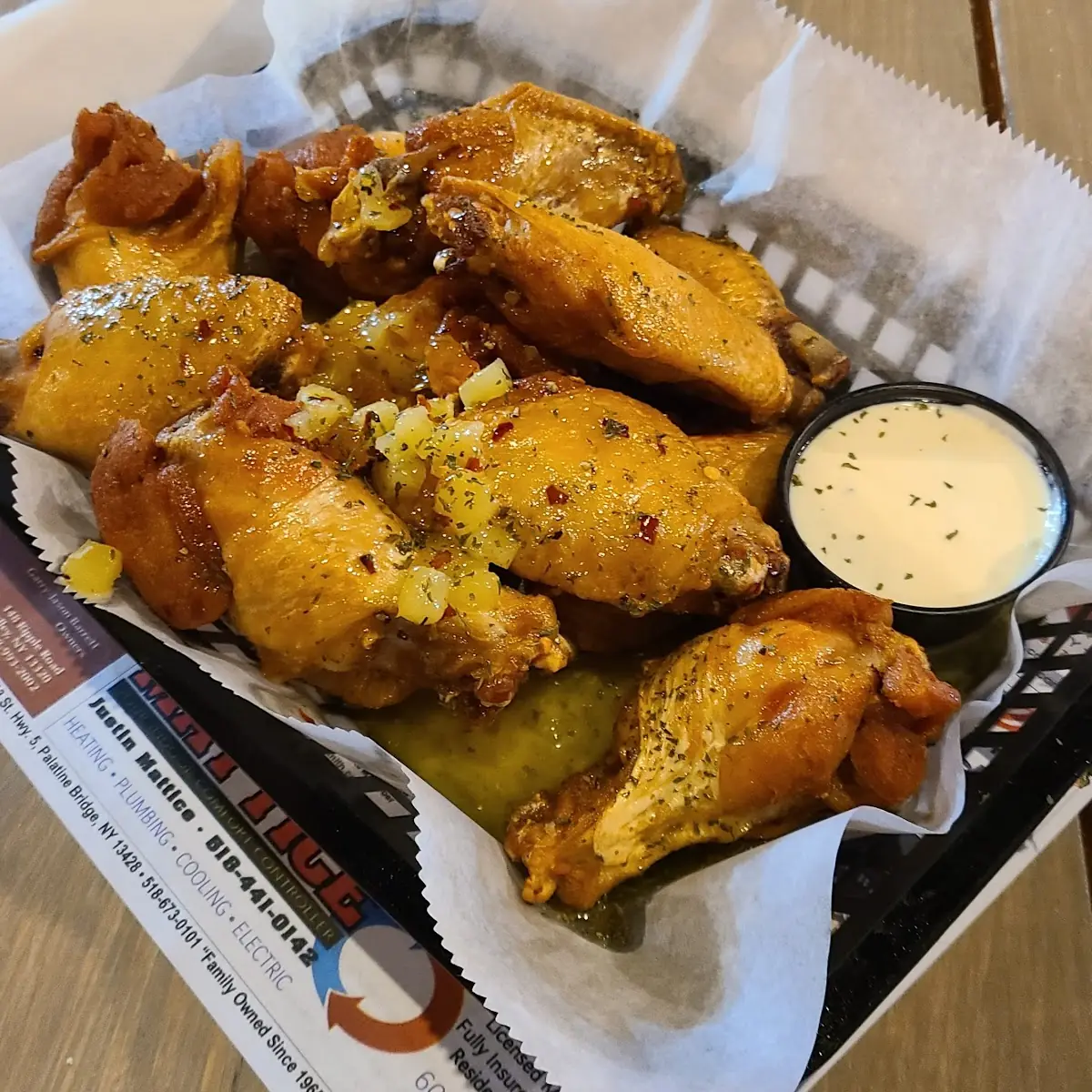 Pineapple Chicken Wings