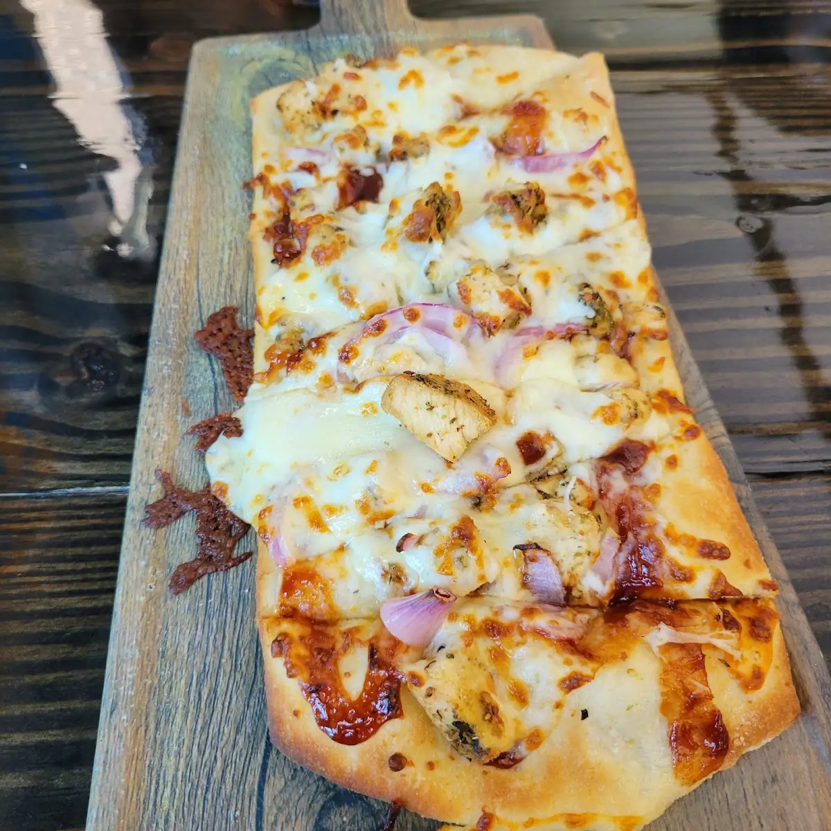 Chicken Bacon Ranch Flatbread