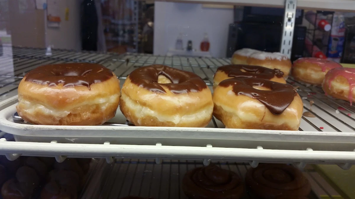 Glazed Donut with Chocolate