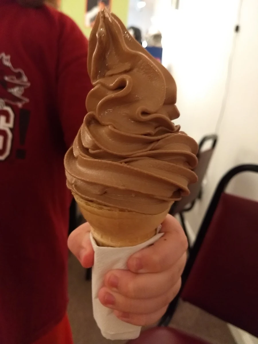 Chocolate Ice Cream Cone