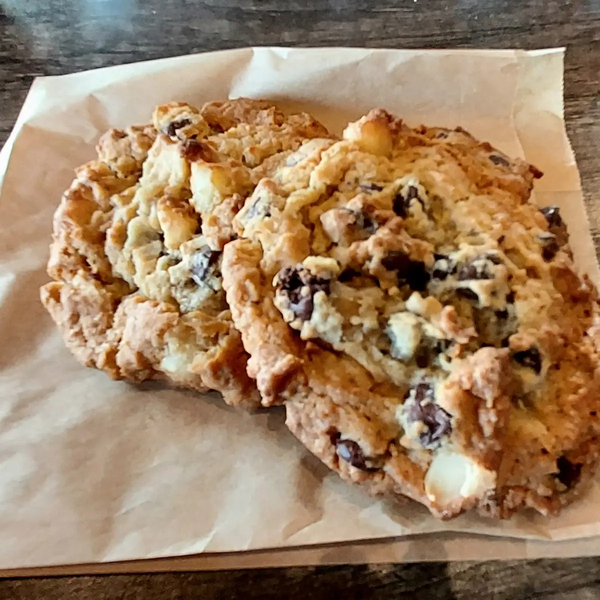 Chocolate Chip Cookies with Coconut