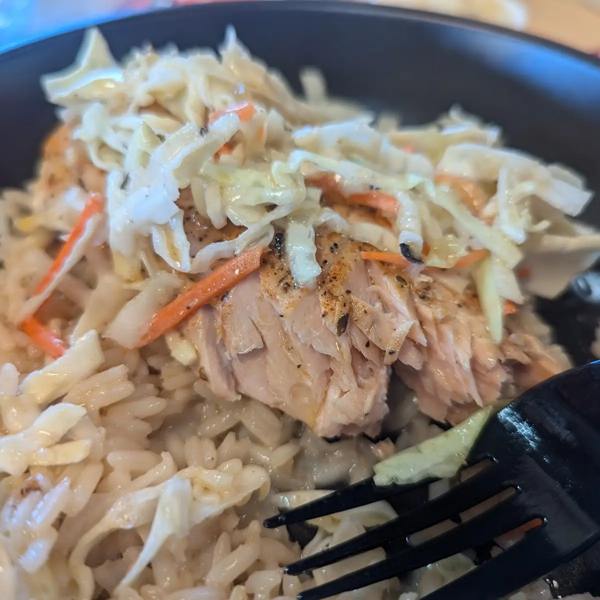 Baked Salmon Bowl