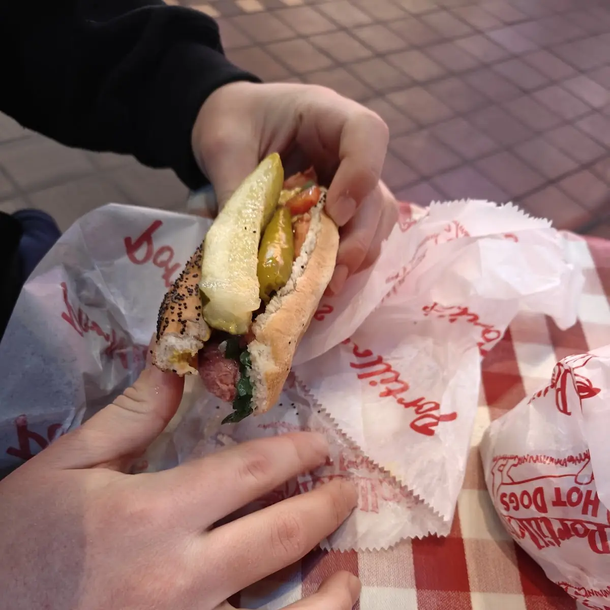 Char-Grilled Maxwell Street Style Polish