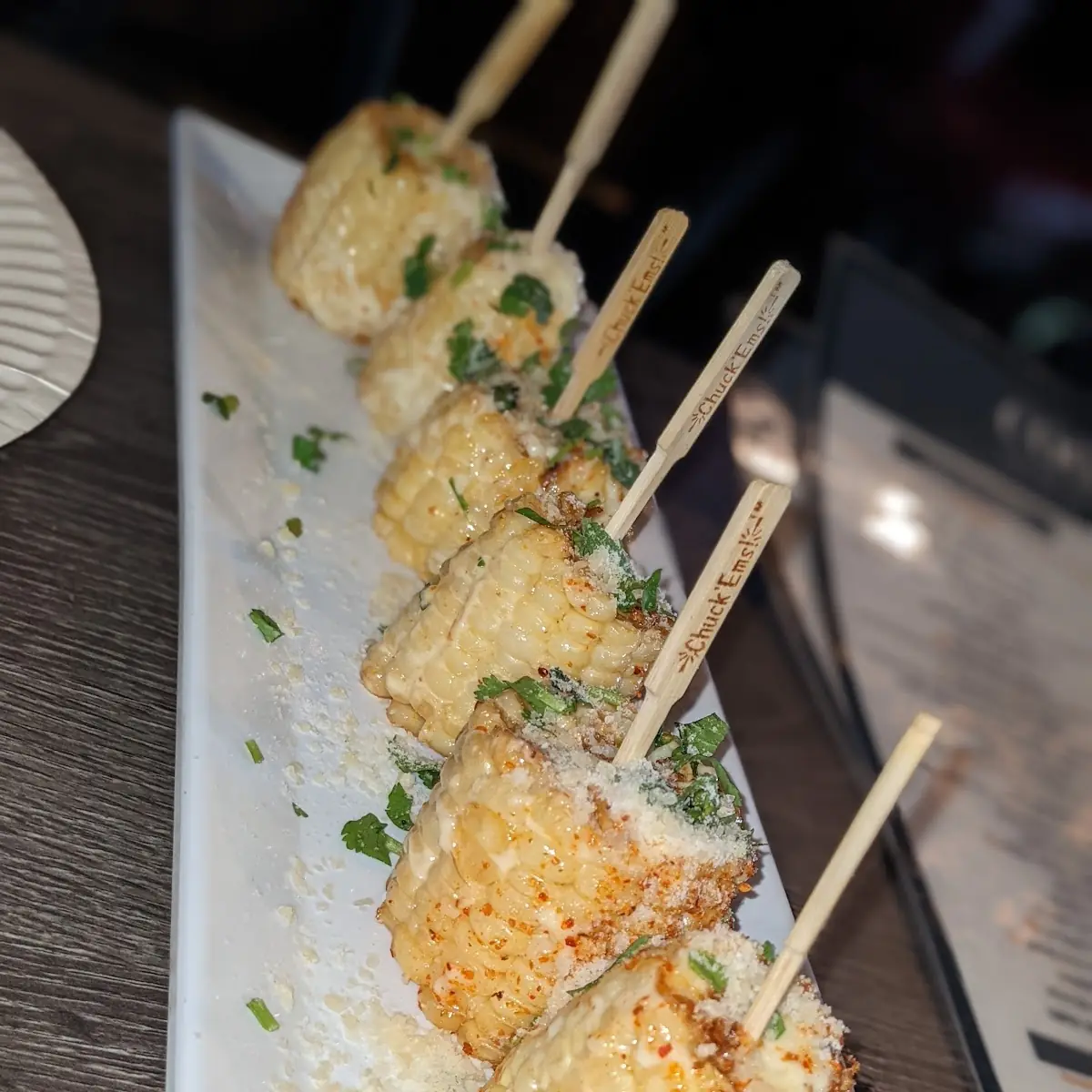 Mexican Corn Elote Bites