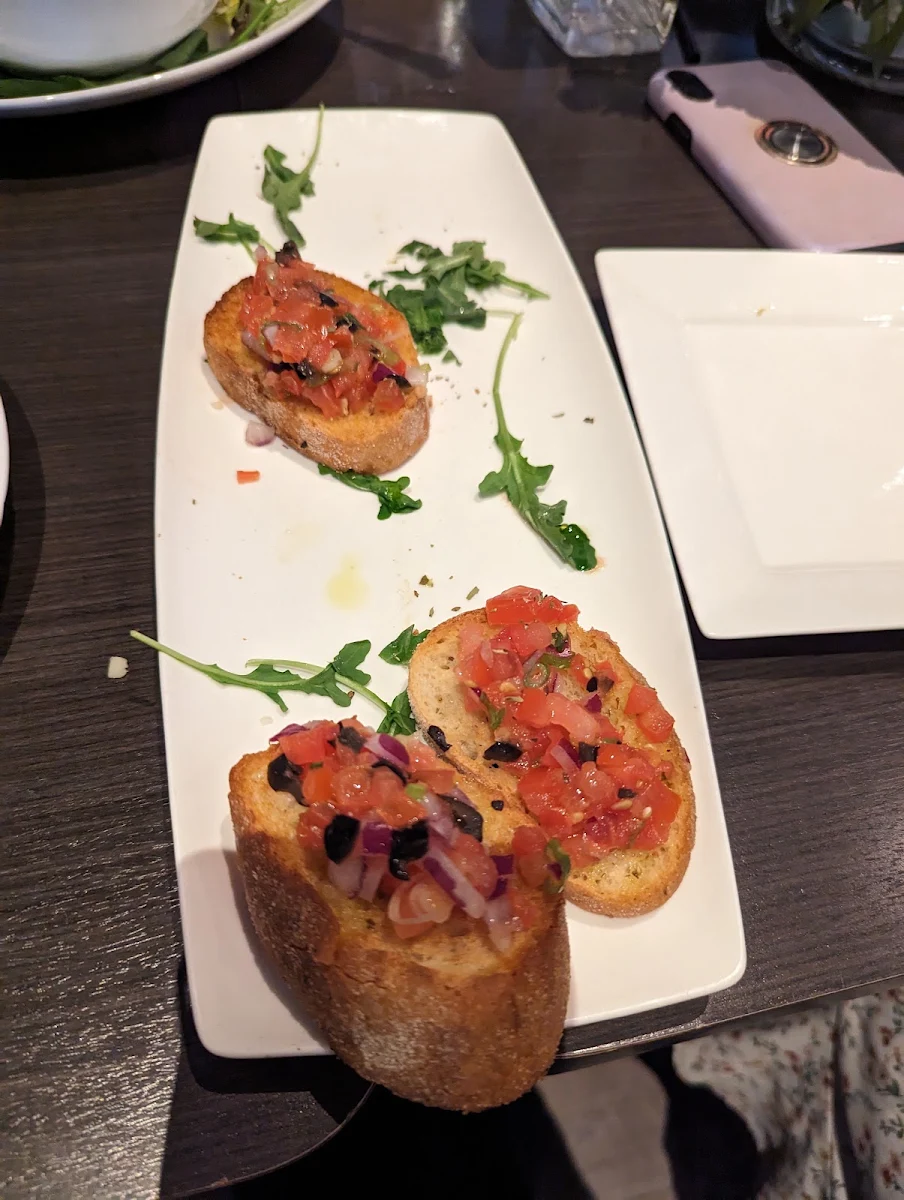 Bruschetta, Romano's Restaurant