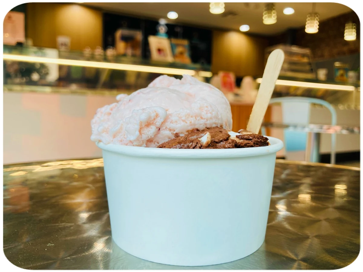 Strawberry and Rocky Road