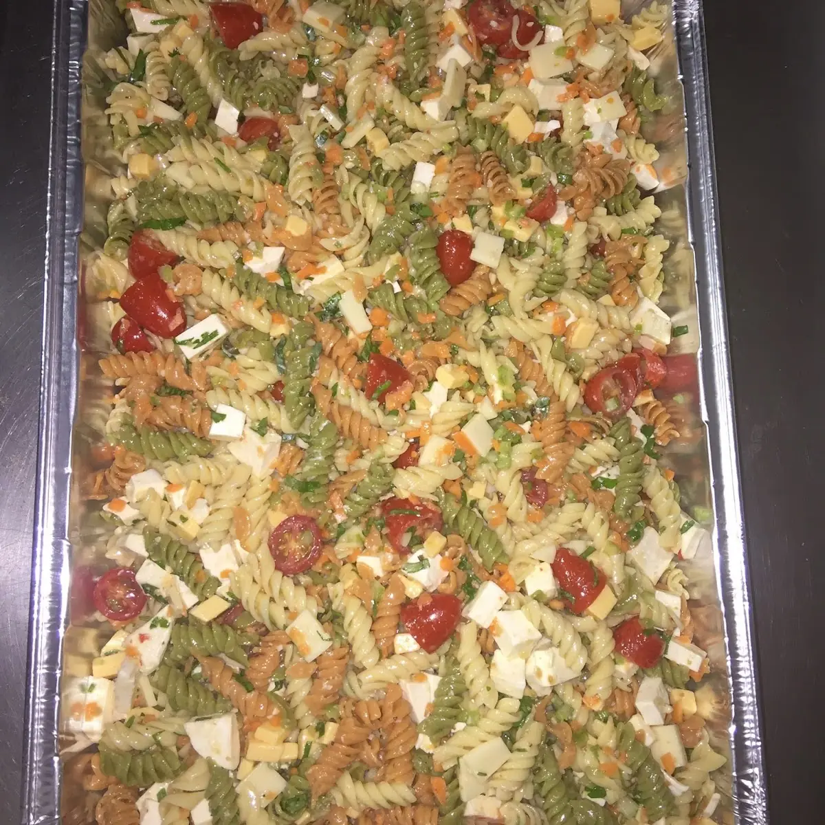 Three Color Pasta Salad