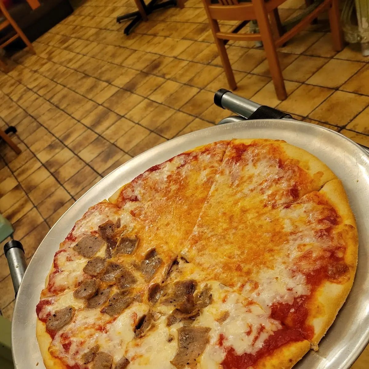 Half Sausage Pizza