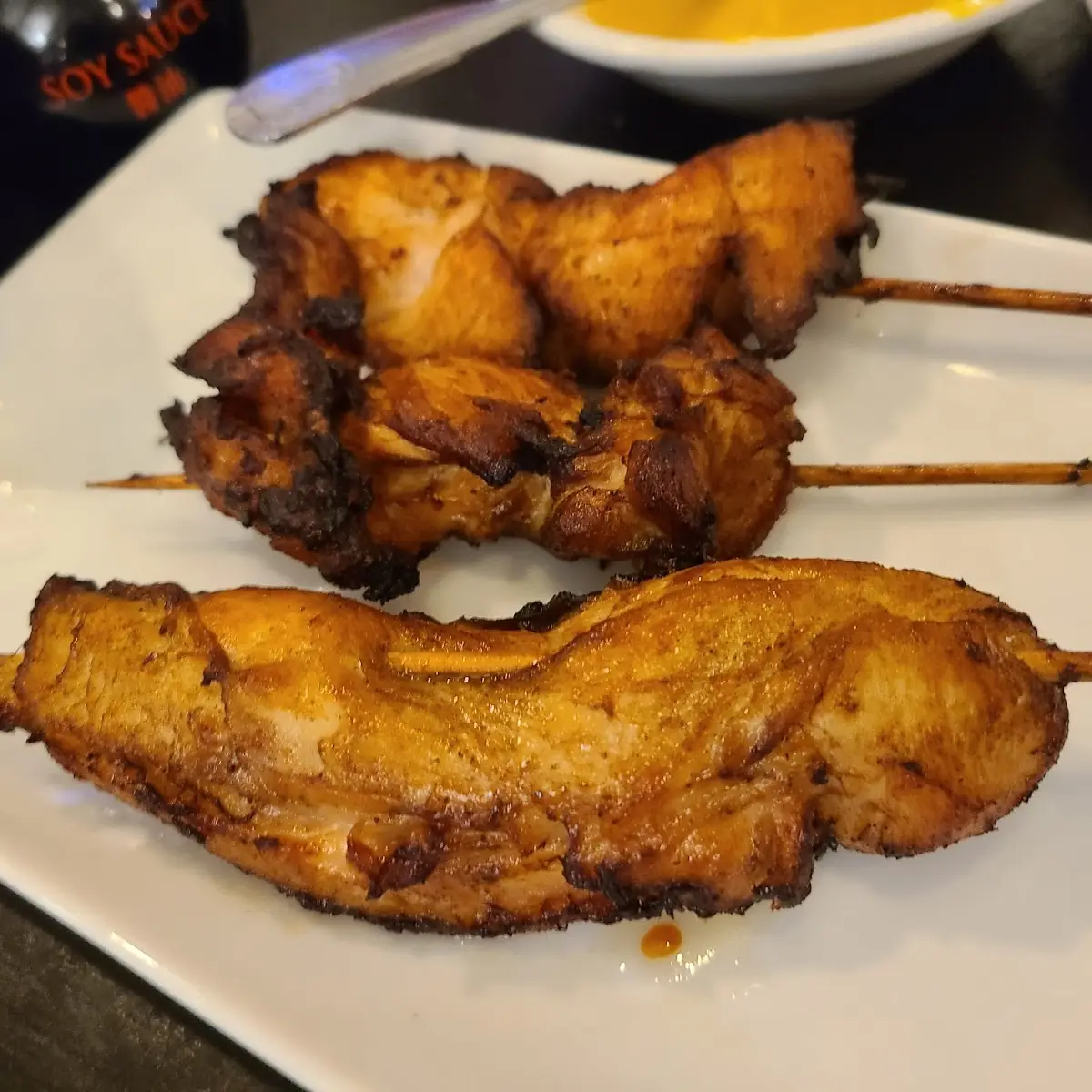 11. Fried Chicken Wings, Spare Ribs and Egg Roll