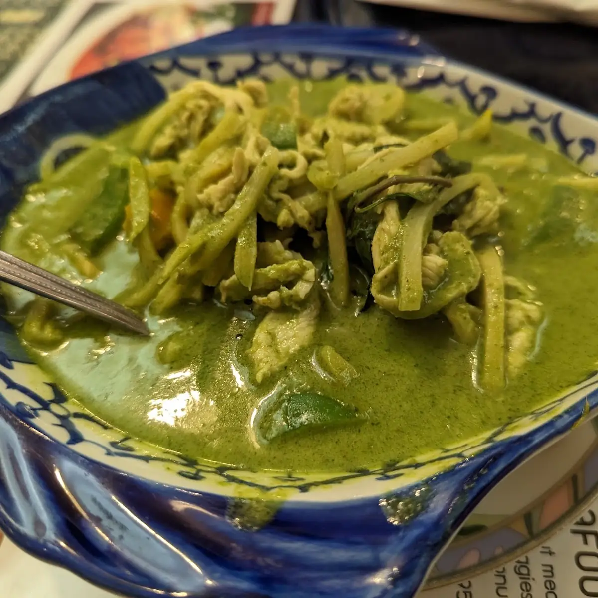 Green Curry Chicken