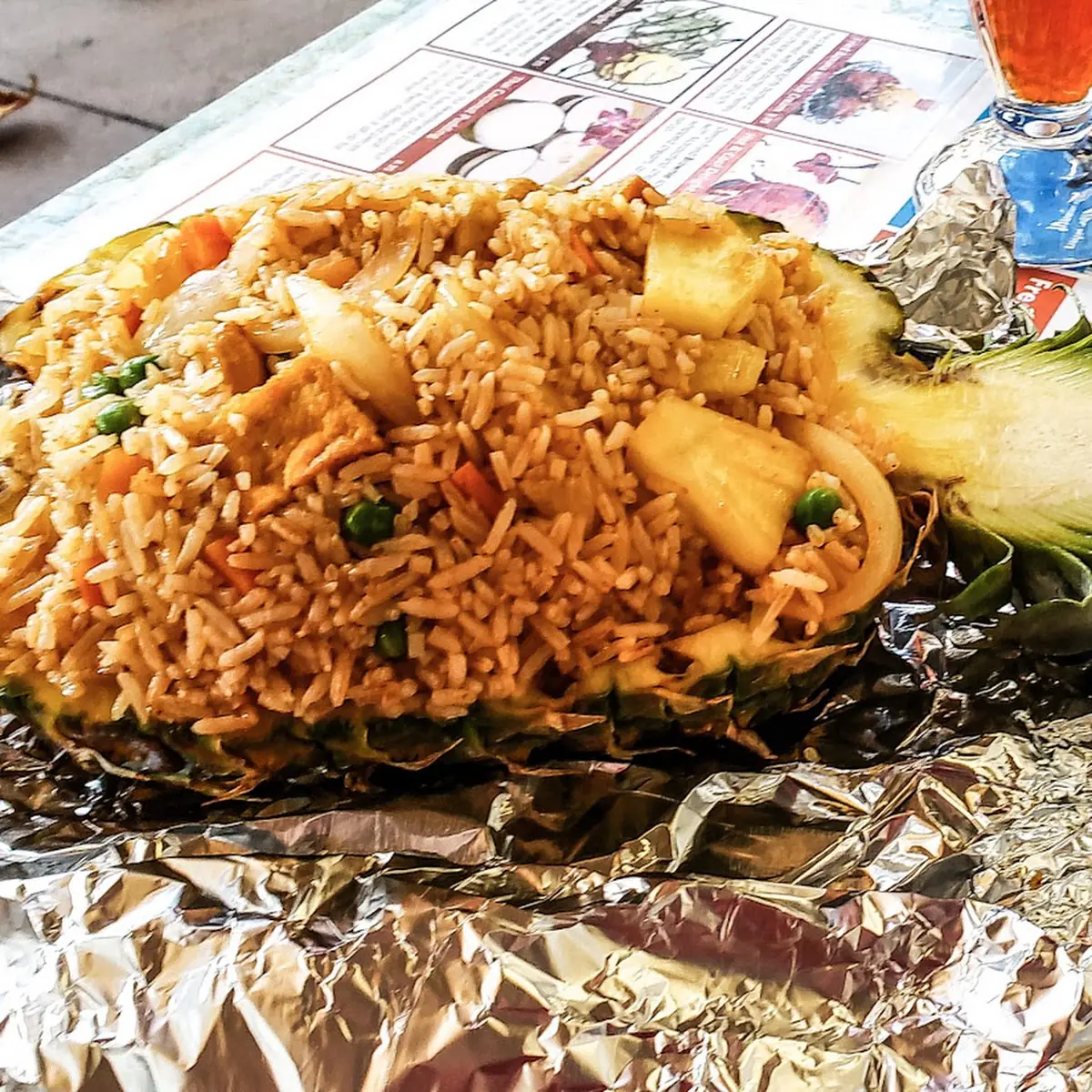 Pineapple Fried Rice Vegetarian