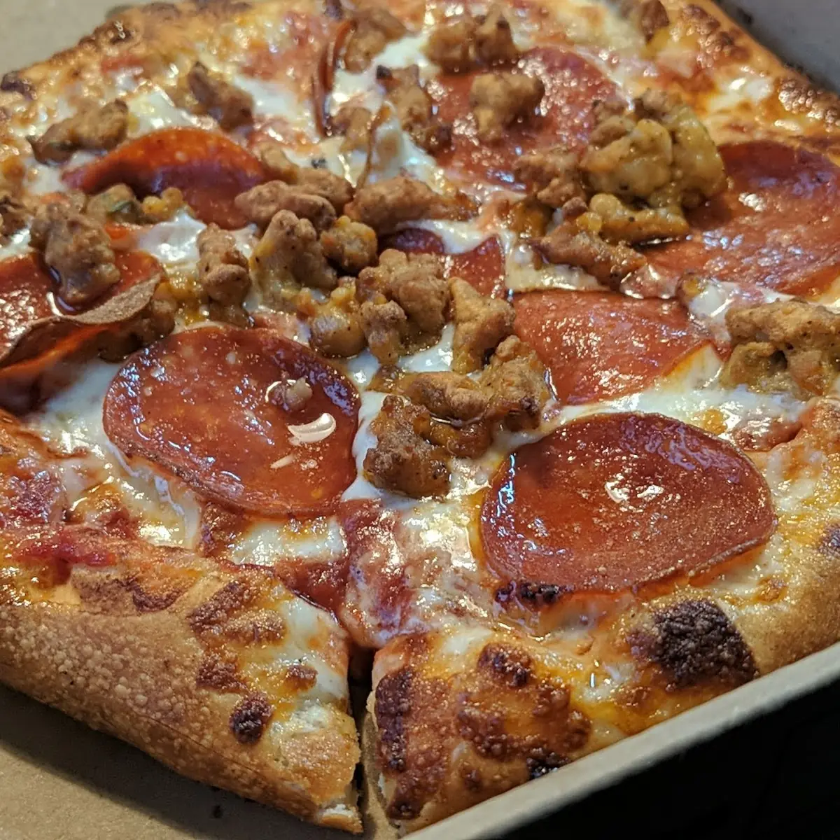 Pizza Pepperoni and Beef Personal Size