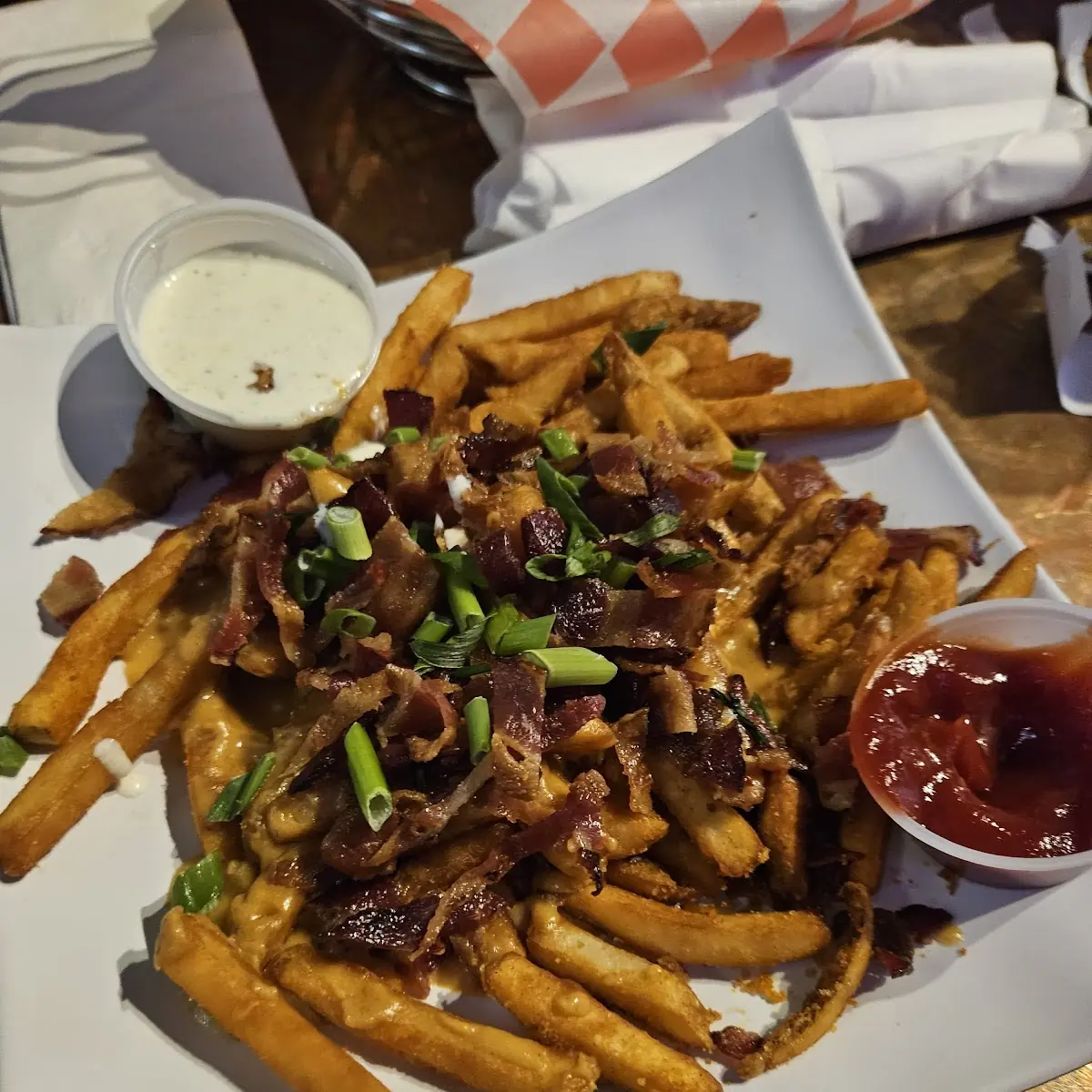 Bacon Cheese Fries
