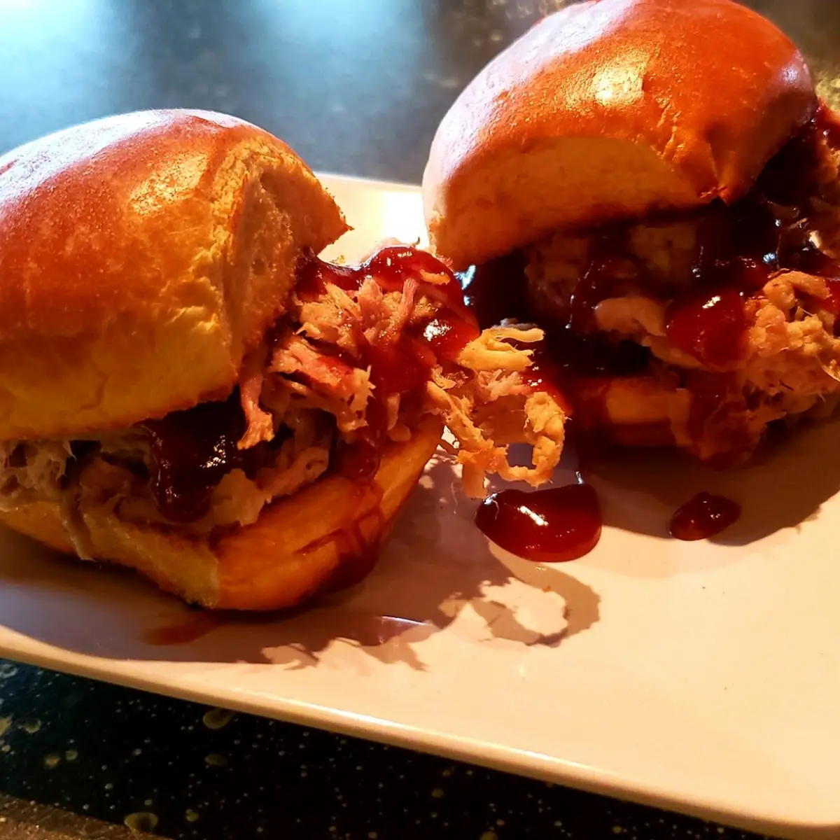 Barbeque Pulled Pork Sliders
