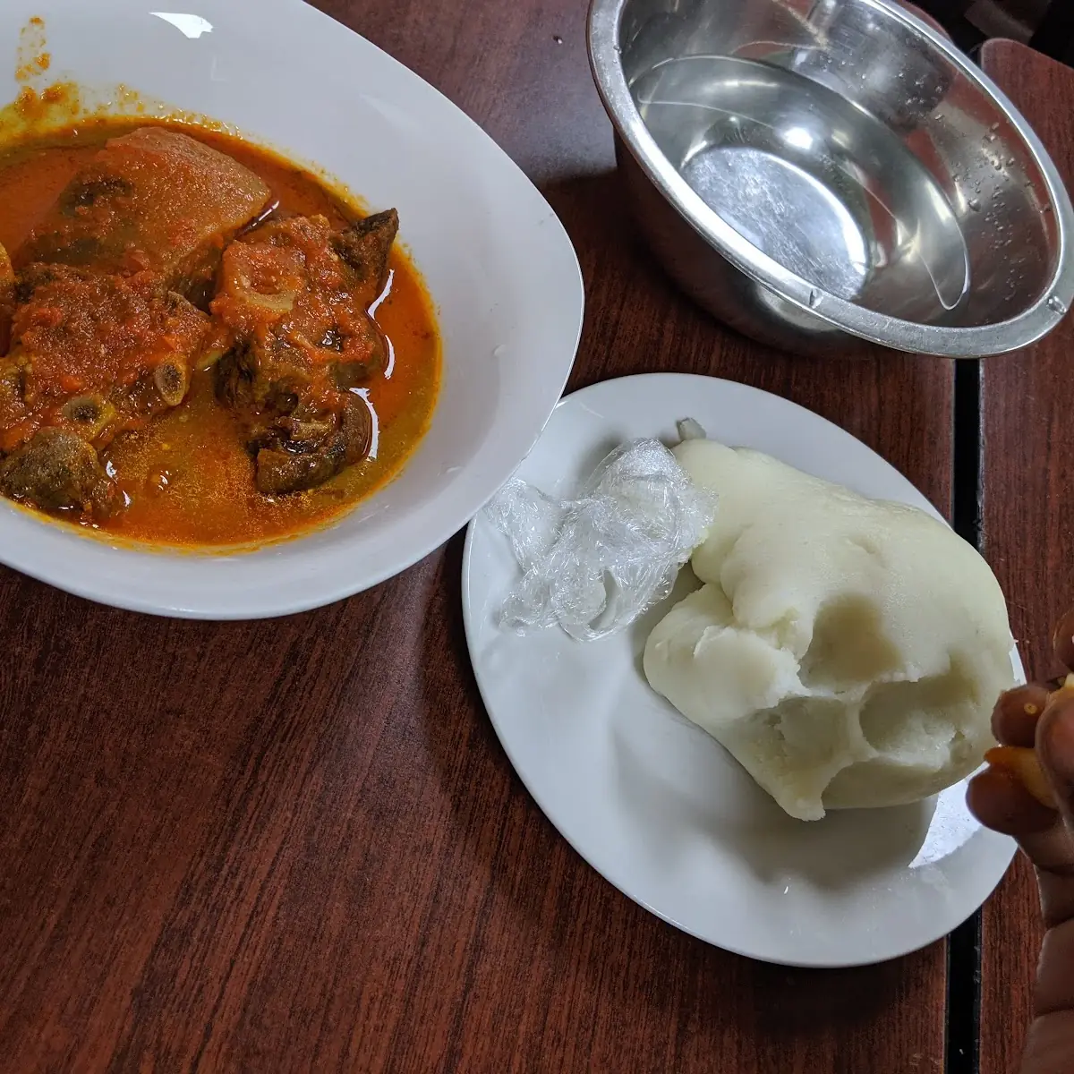Pounded Yam Yam Flour Amala or EBA