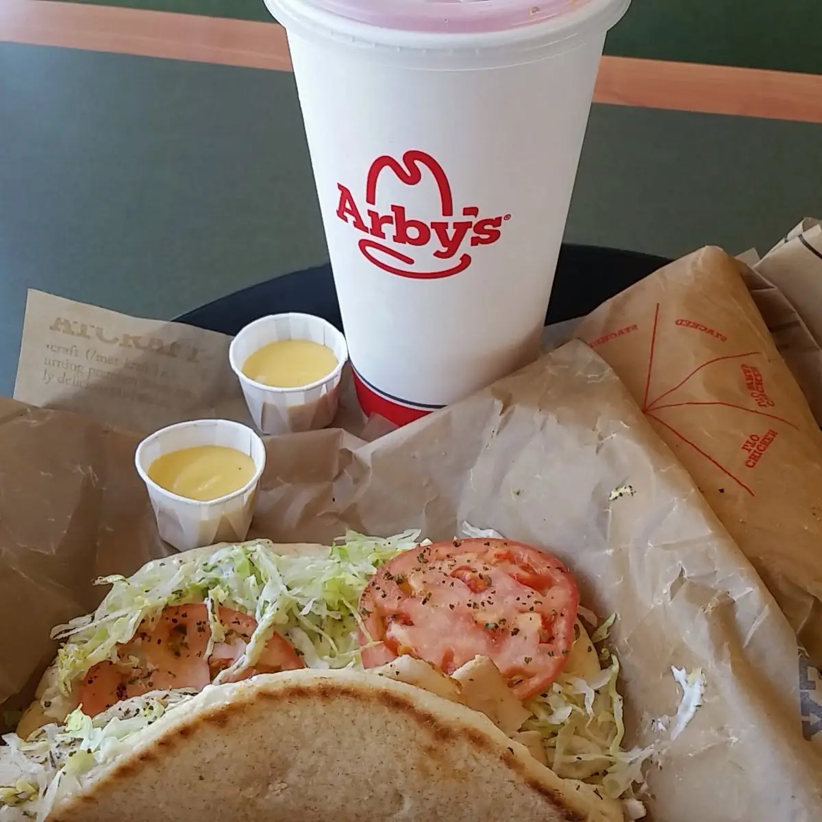Turkey Gyro Sandwich
