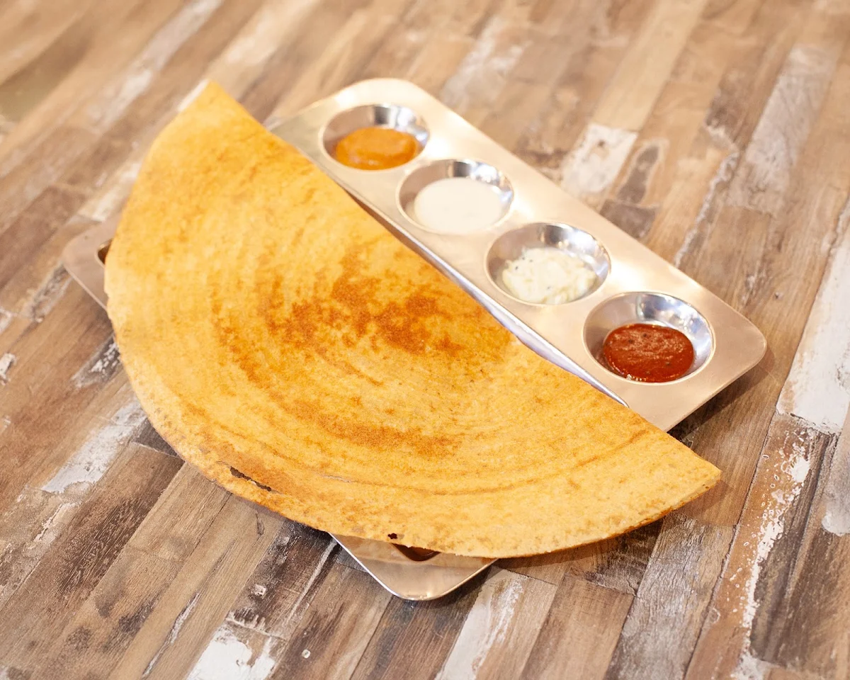 Ghee Roast Dosa - Plain, Simply South Kitchener | Indian Restaurant & Bar