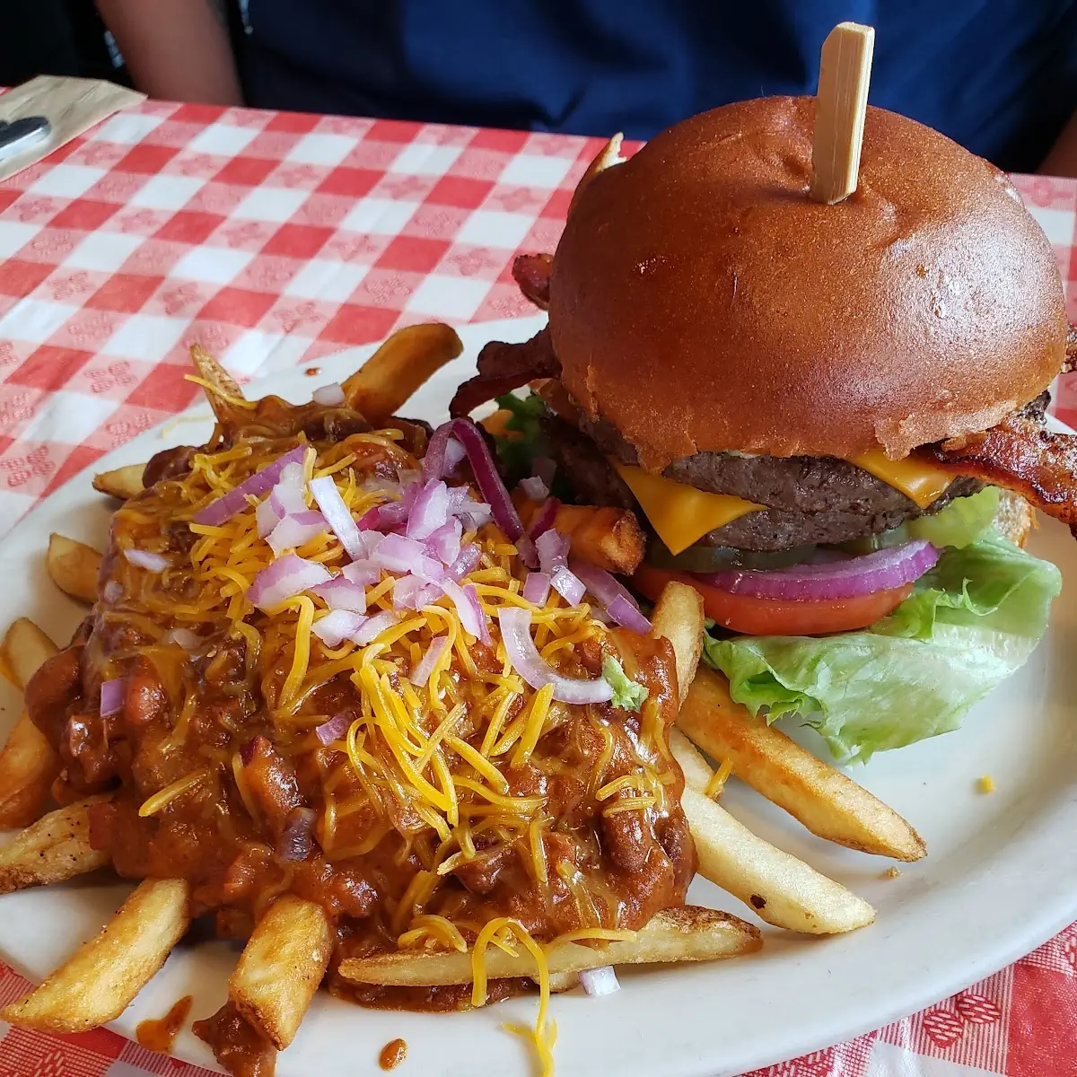 Double Cheeseburger Chile Fries