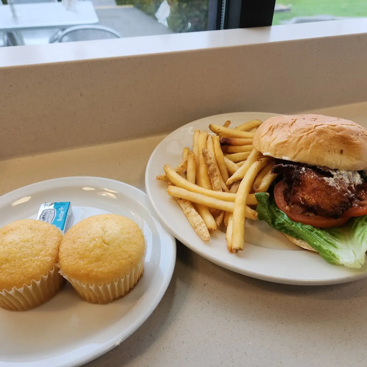 Panko Fish Sandwich Cornbread