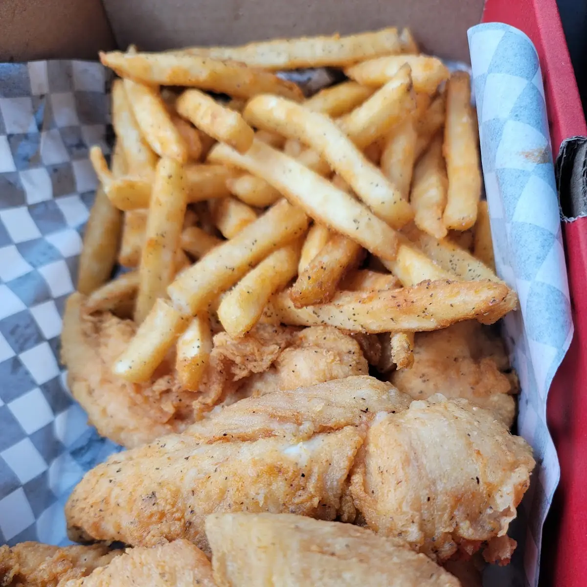 Chicken Strips and Fries