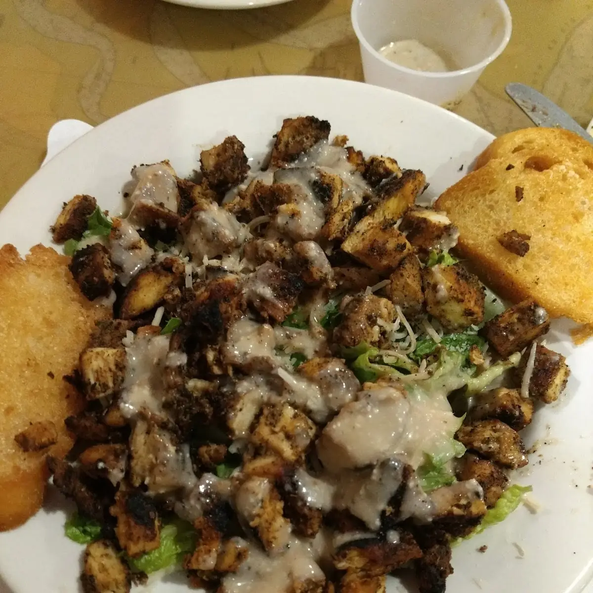 Blackened Chicken Caesar Salad