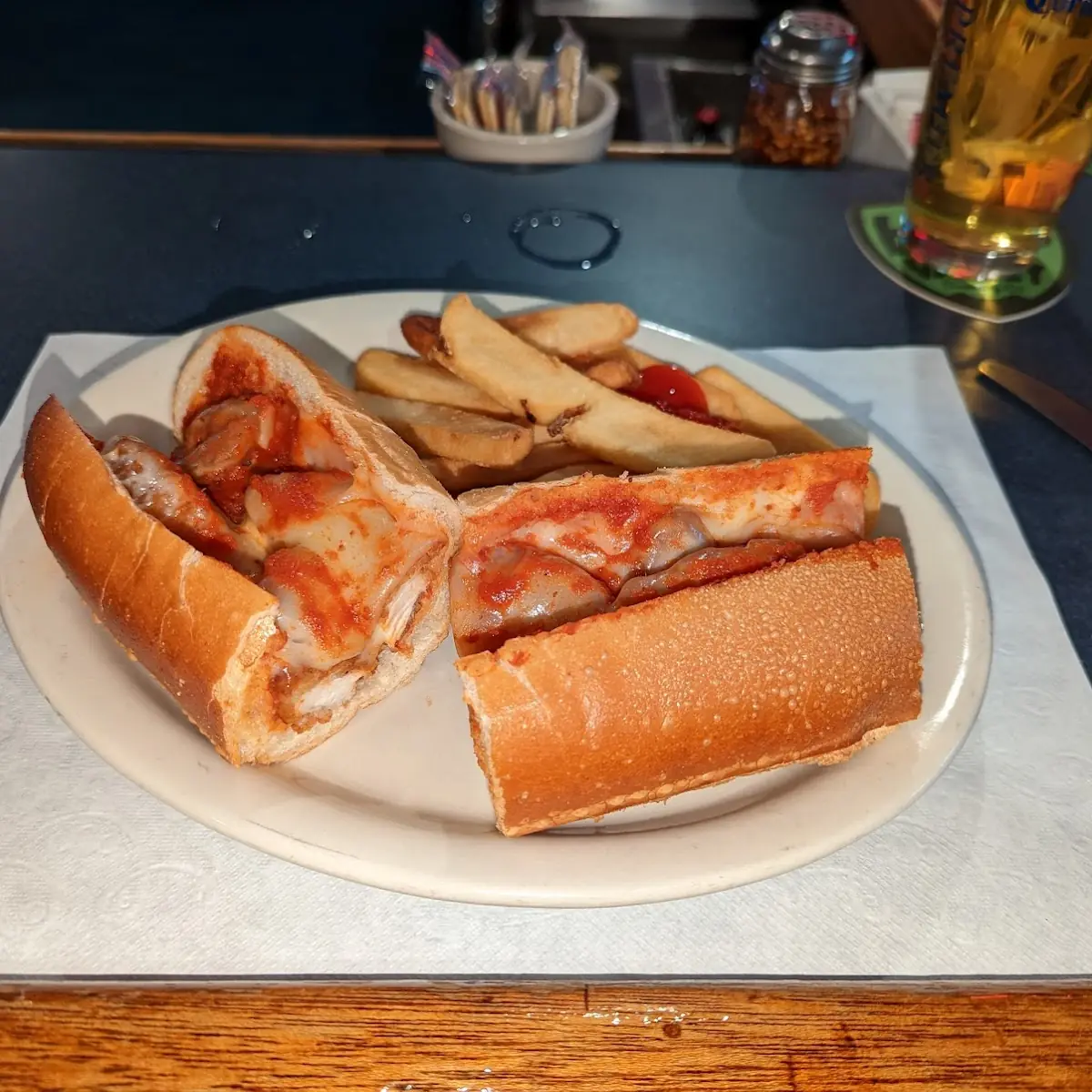 Chicken Parmesan Submarine Sandwich
