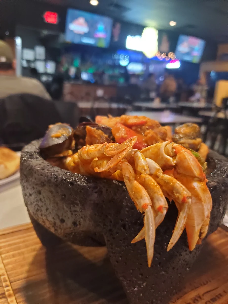 Seafood Molcajete