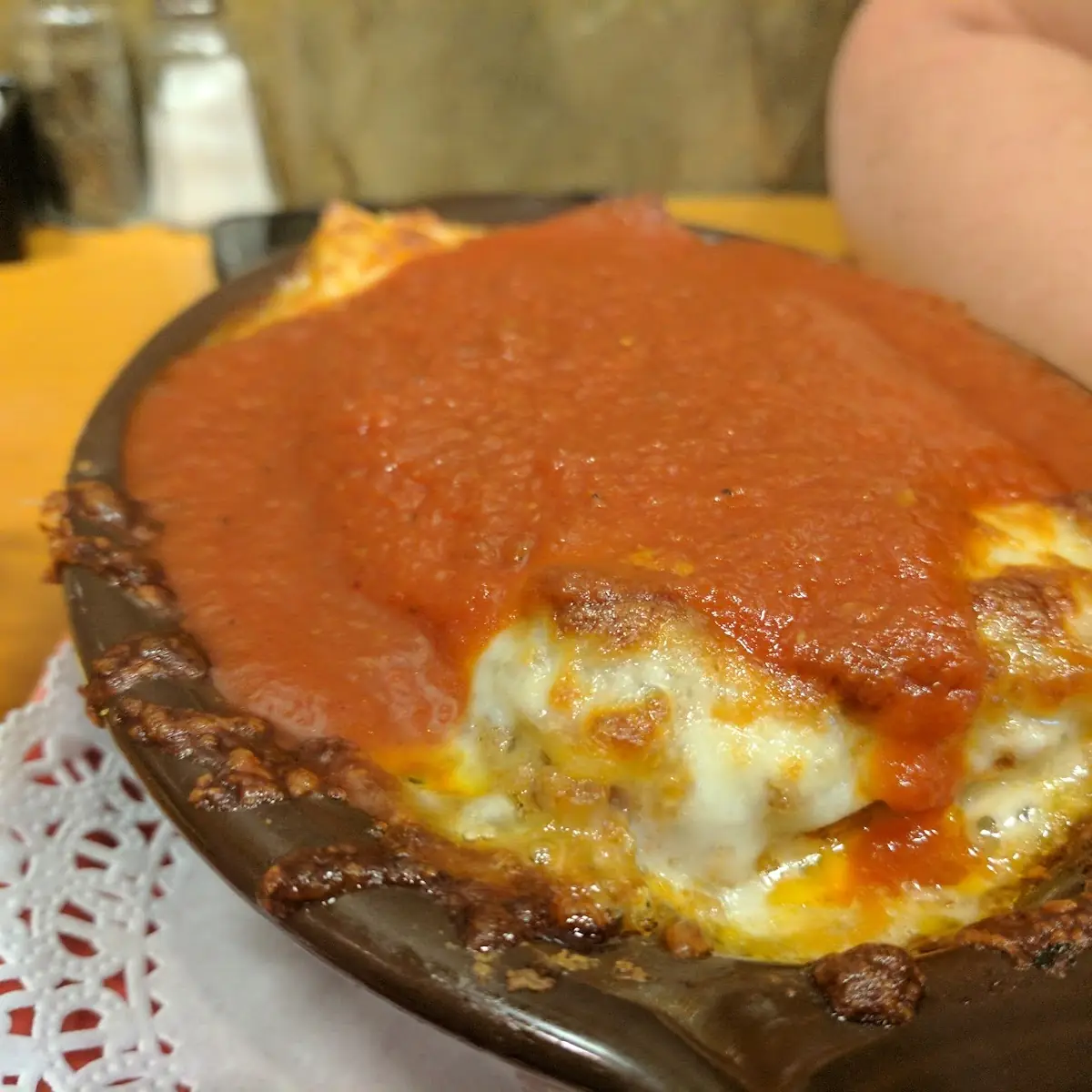Baked Lasagna or Manicotti with Salad