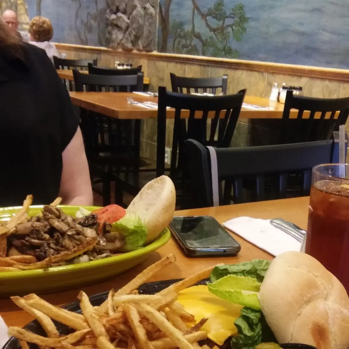 Steak Sandwich with Mushrooms