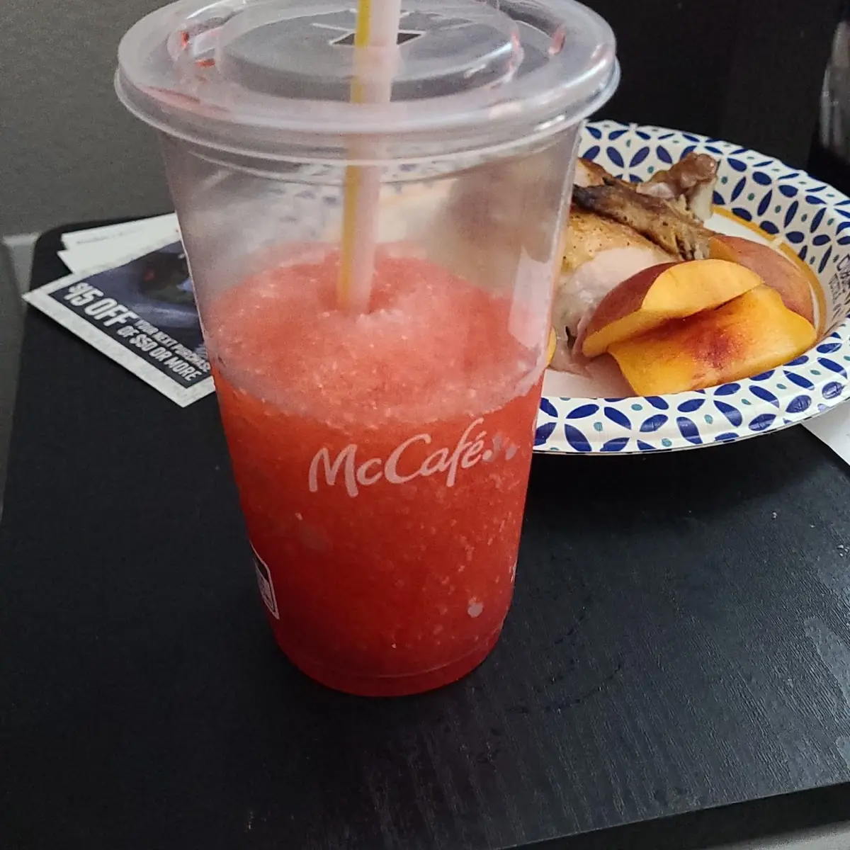 Large Minute Maid Fruit Punch Slush
