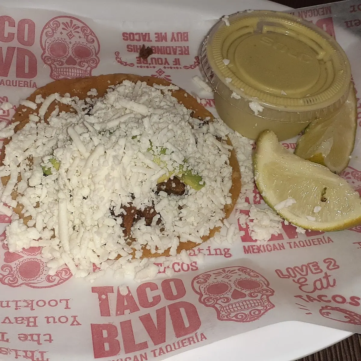 Tostada De Carne Asada