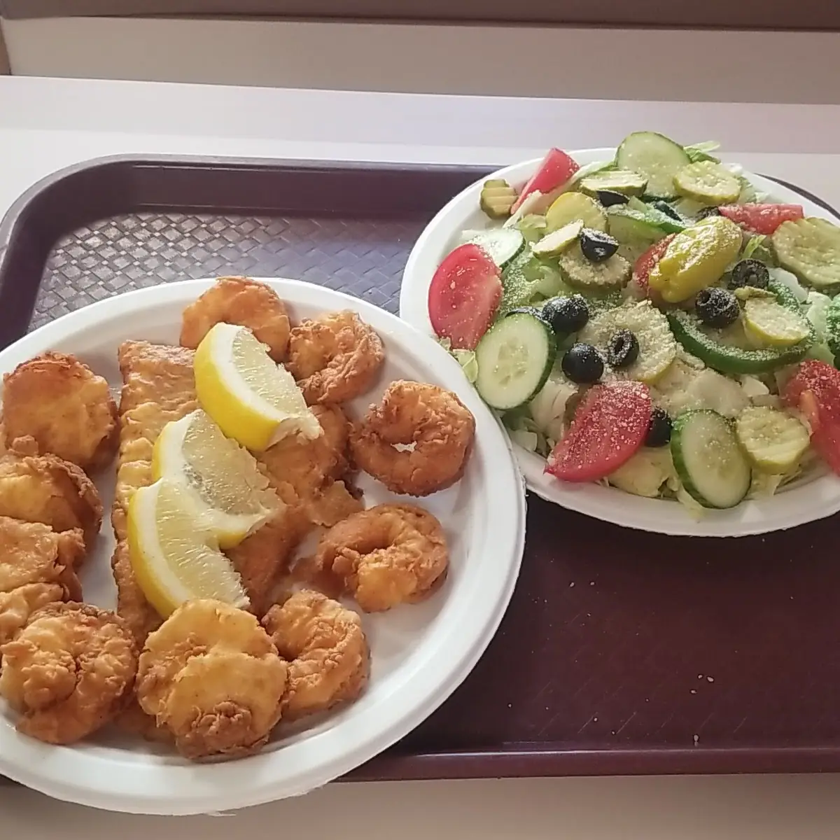 Seafood Platter w O Fries