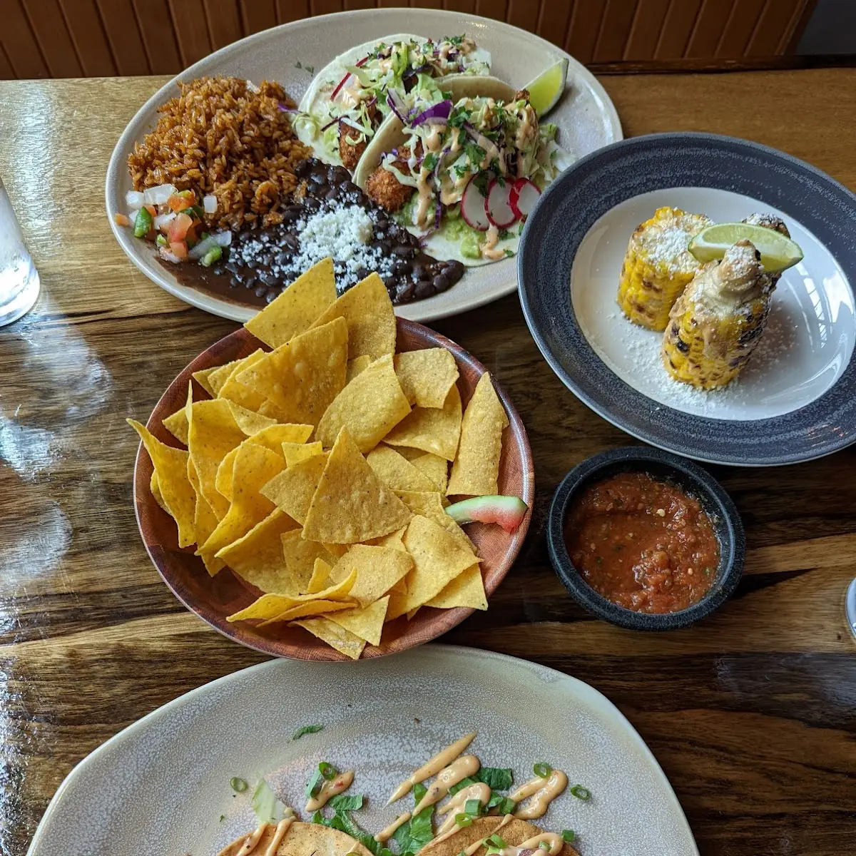 Street Corn Fish Tacos