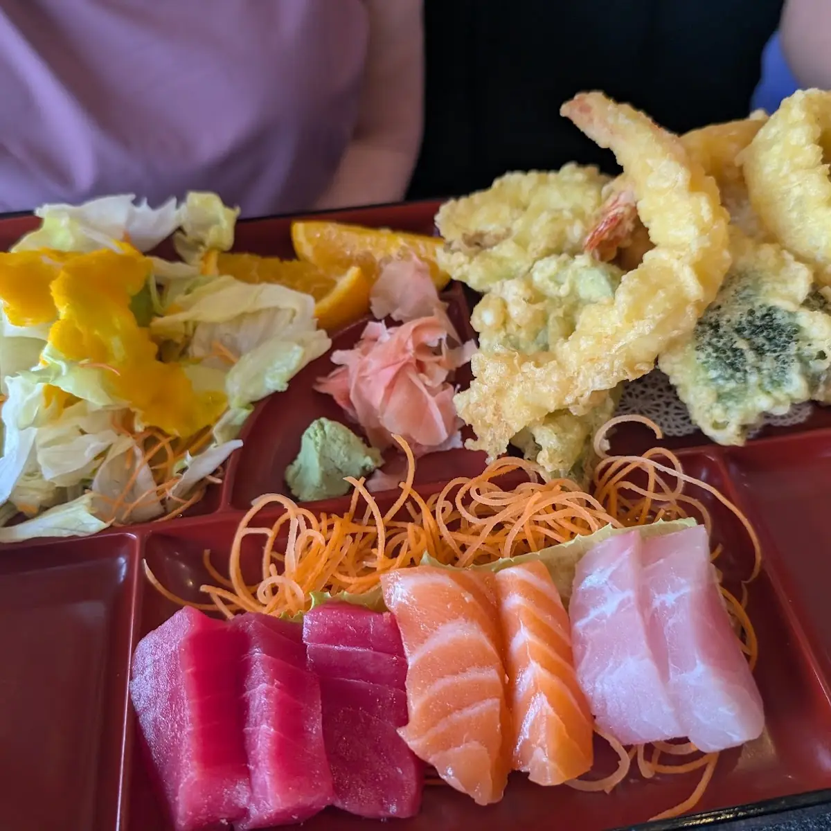 Tempura & Sashimi -