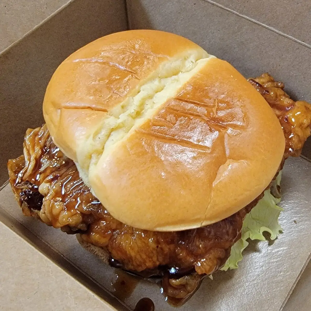General' S TSO Chicken Burger