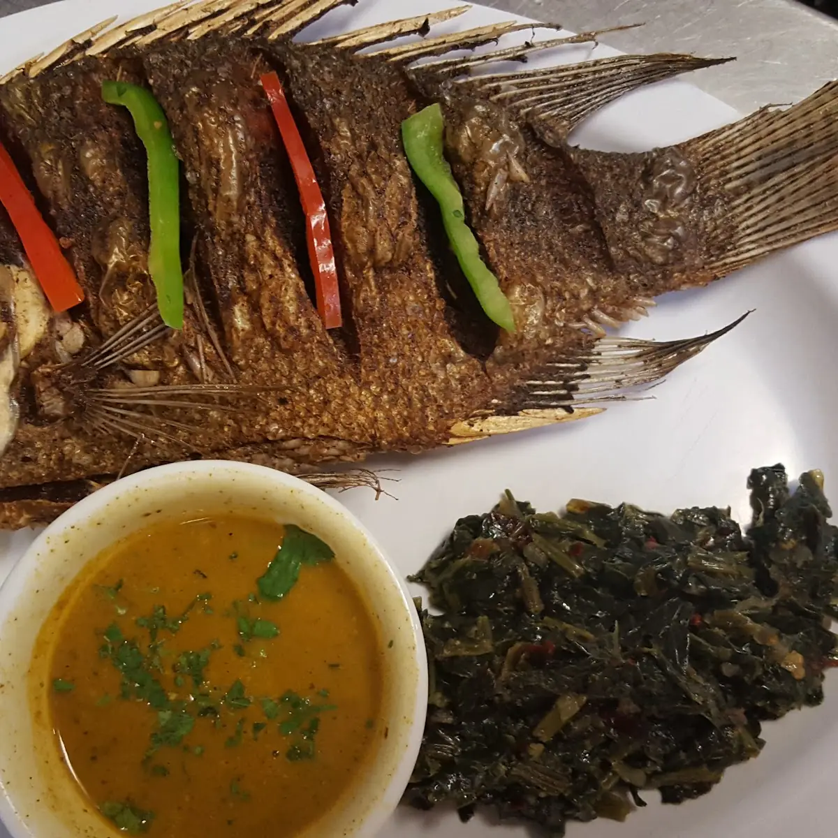 Whole Deep Fried Tilapia