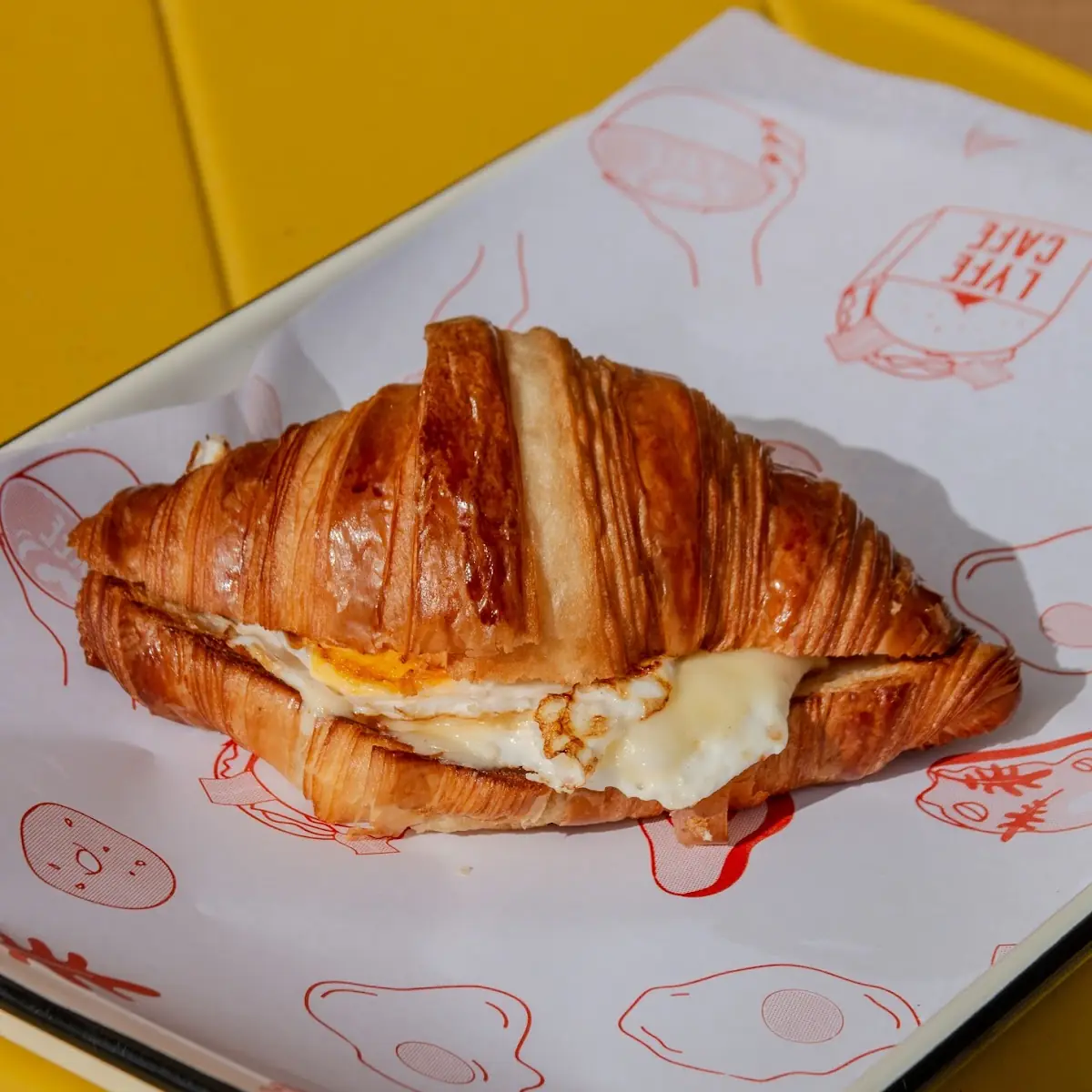 Cheese Croissant Sandwich