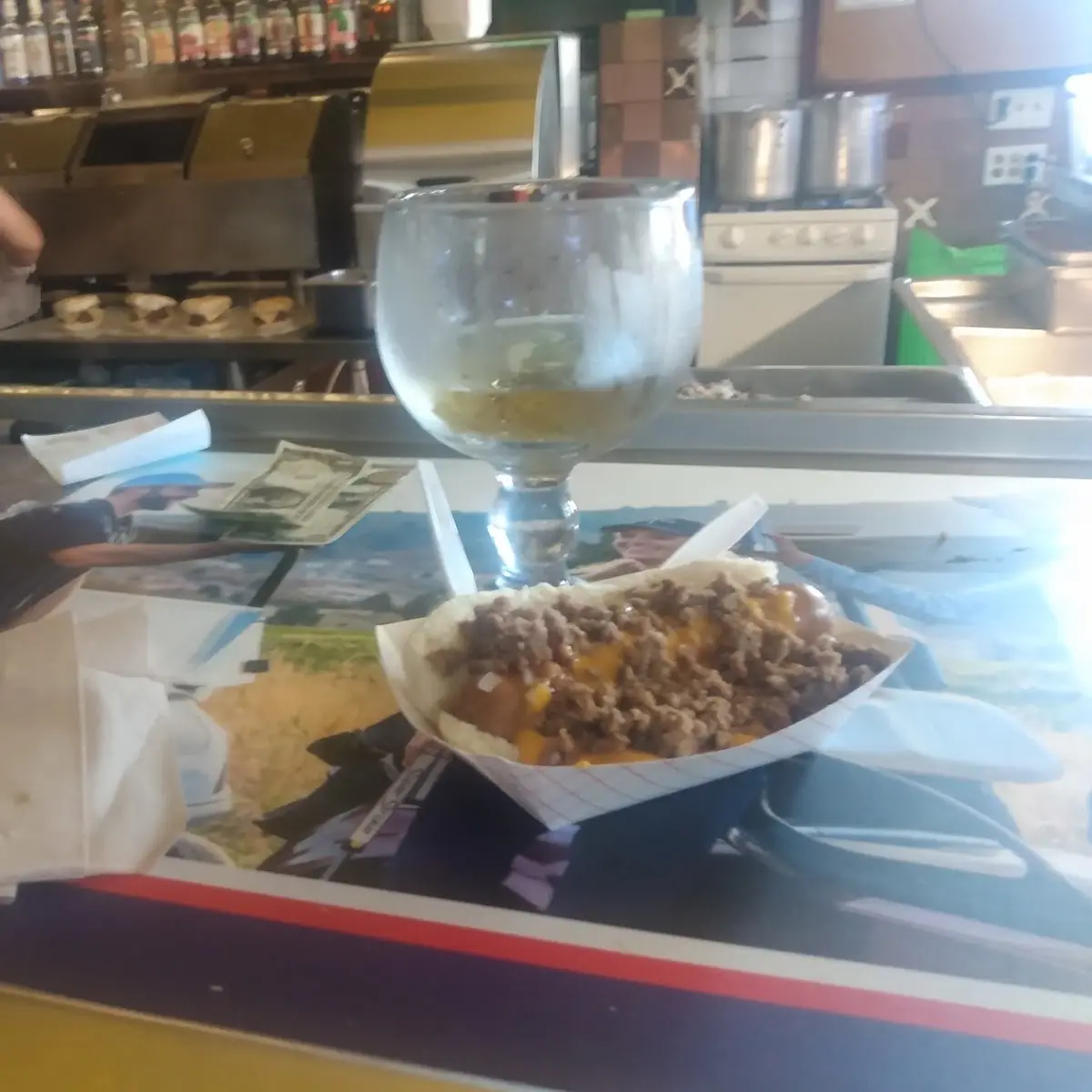 Hot Dog with Ground Beef