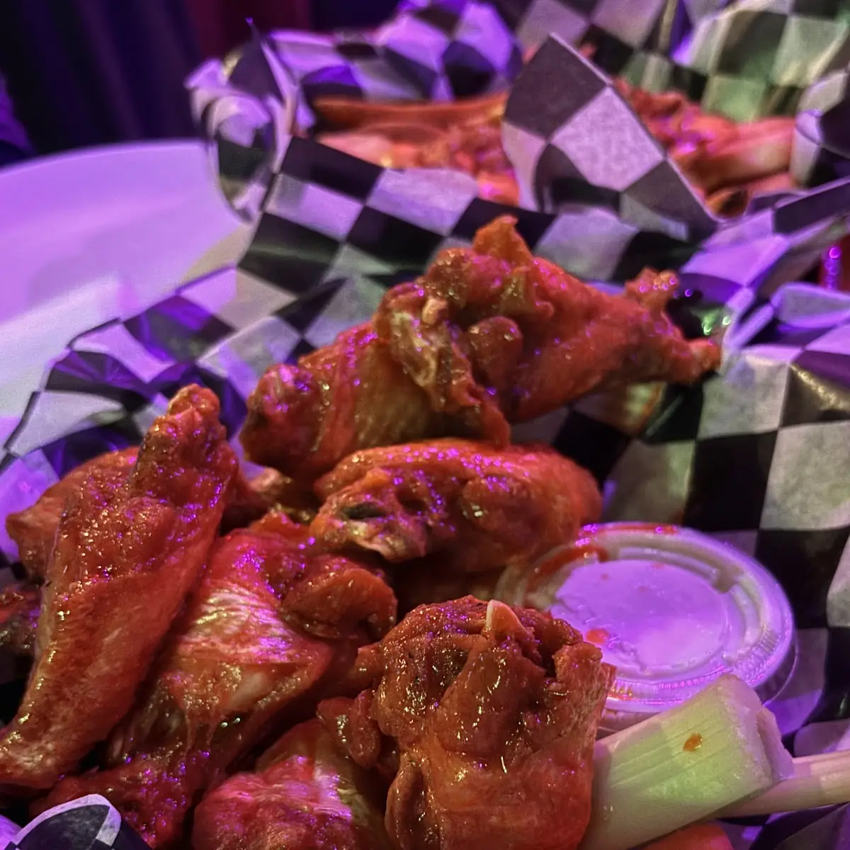 Hot Medium or Mild Wings