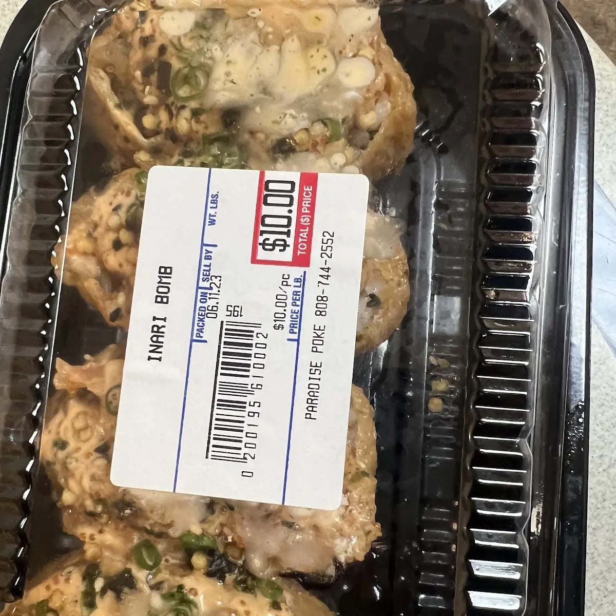 Inari Bomb Sushi Rice