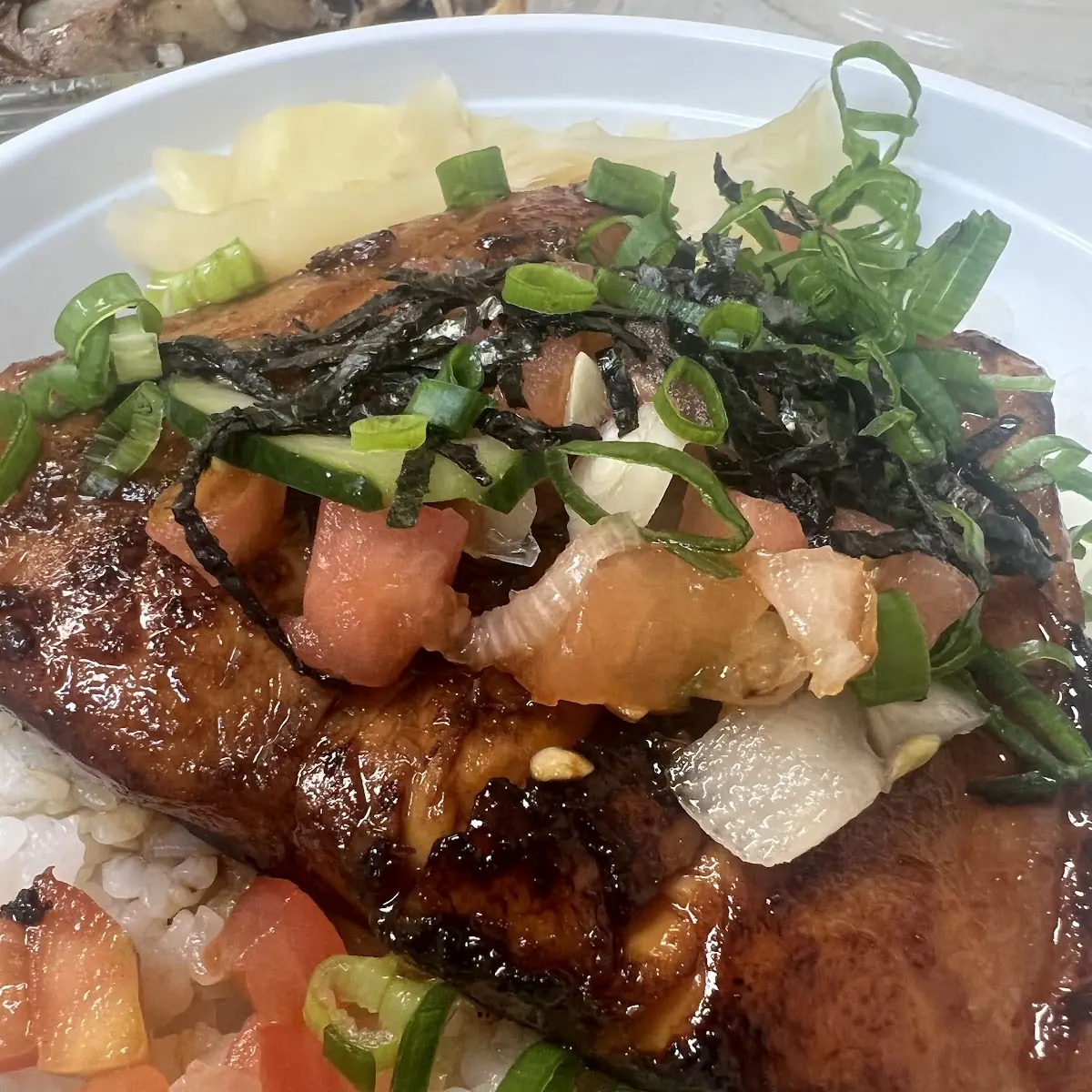 Teriyaki Glazed Salmon