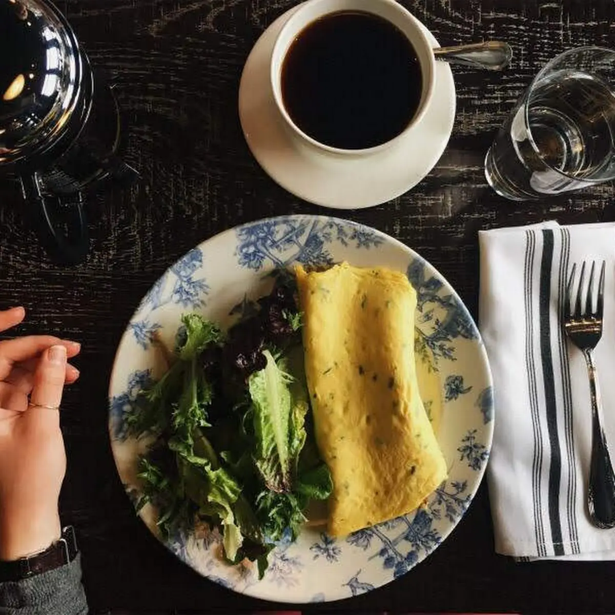 Goat Cheese Omelette