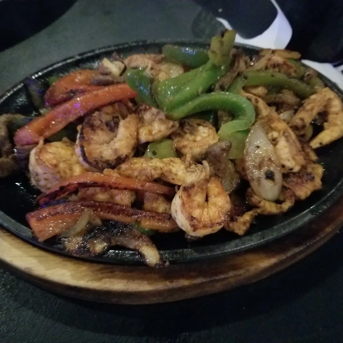 Shrimp Fajitas