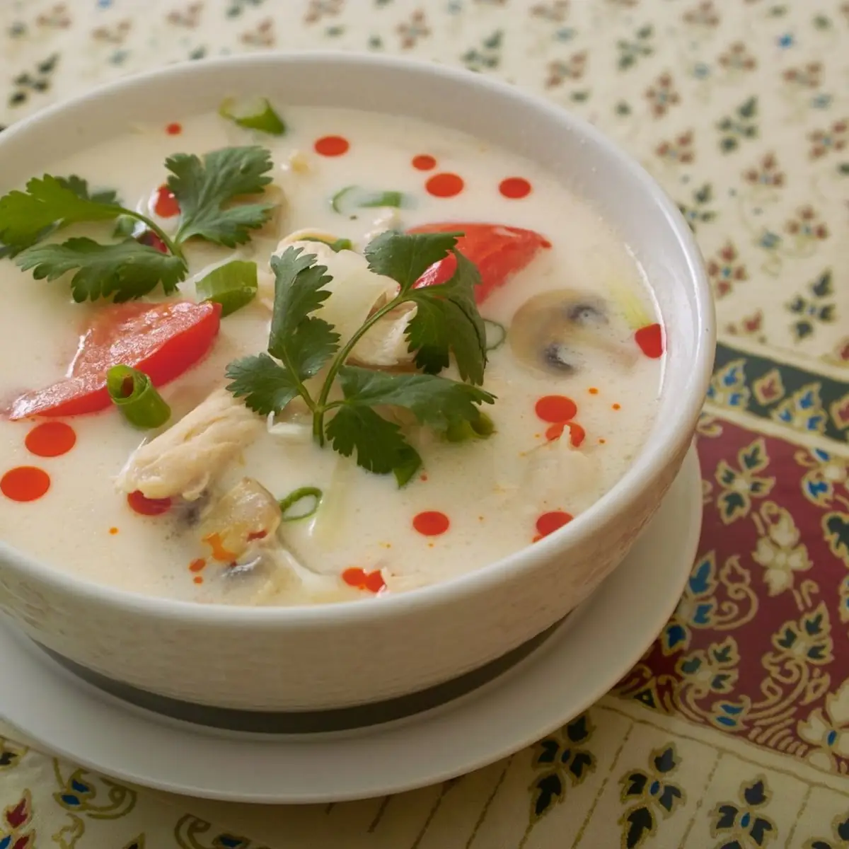 Chicken Coconut Soup Tom Kha Kai
