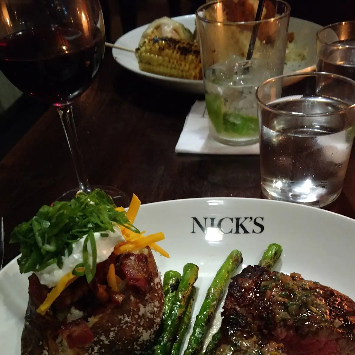 Prime Steak with Loaded Mash