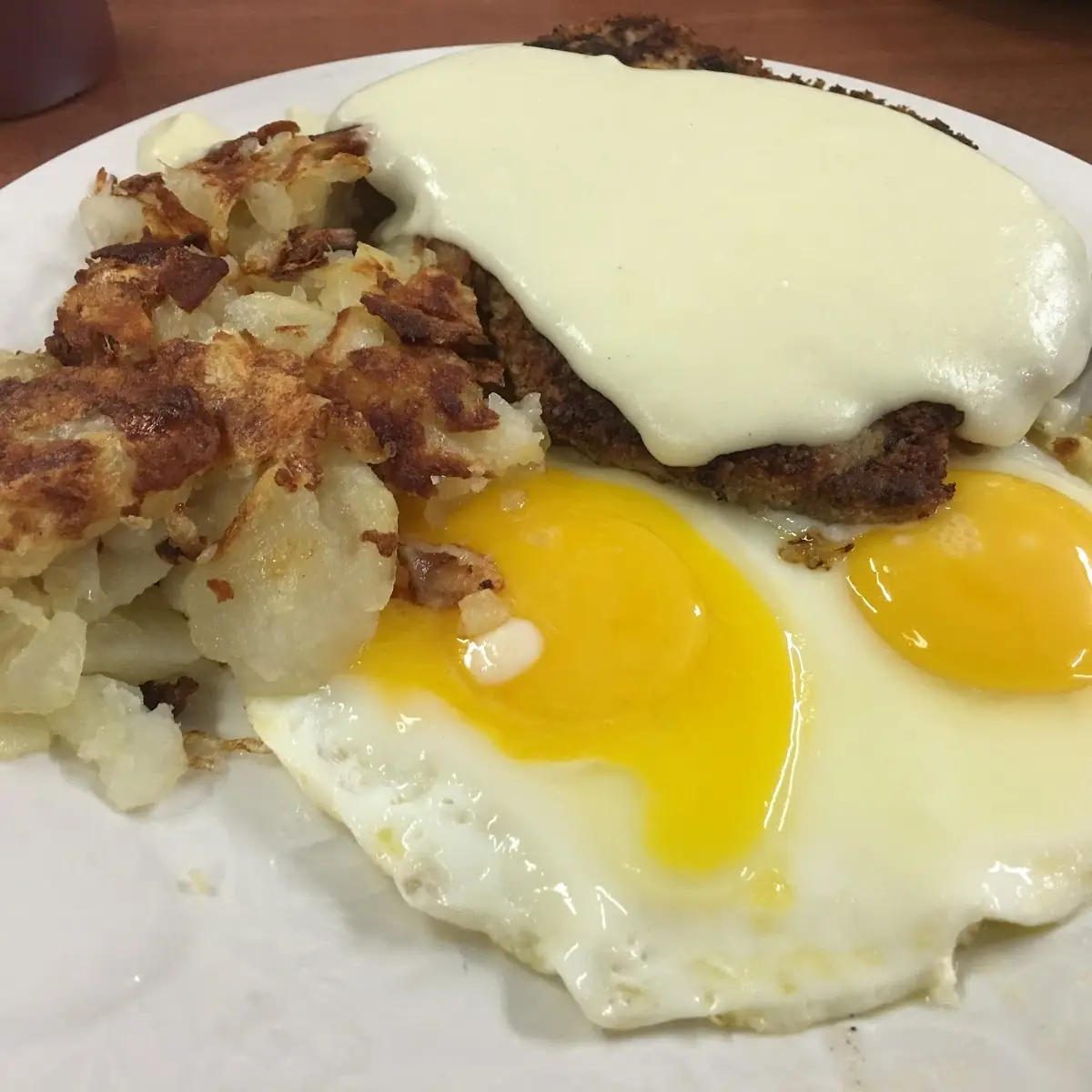 Chicken Fried Steak & Eggs