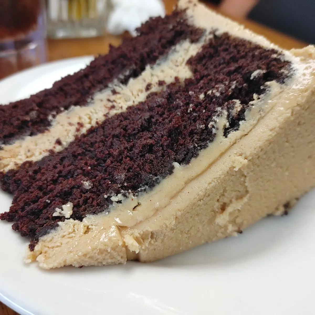 Chocolate Cake w Peanut Butter Icing