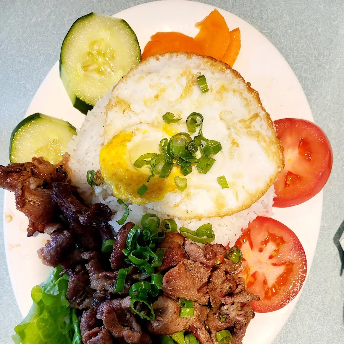 Cơm Thịt Nướng Ốp La