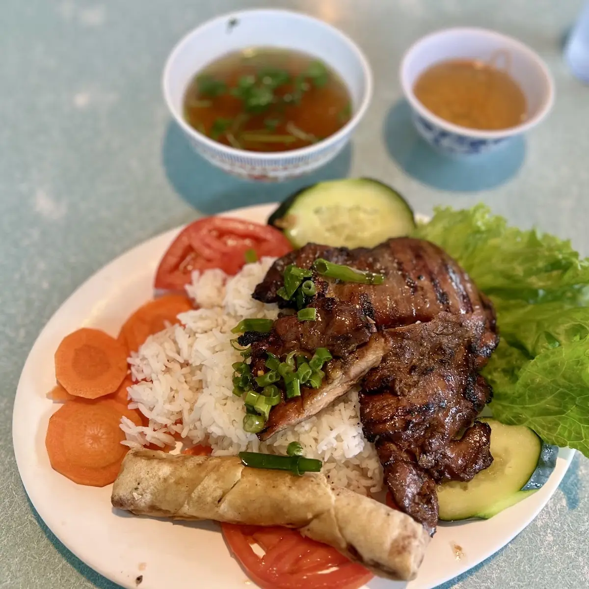 Grilled Pork Chop with Lemongrass