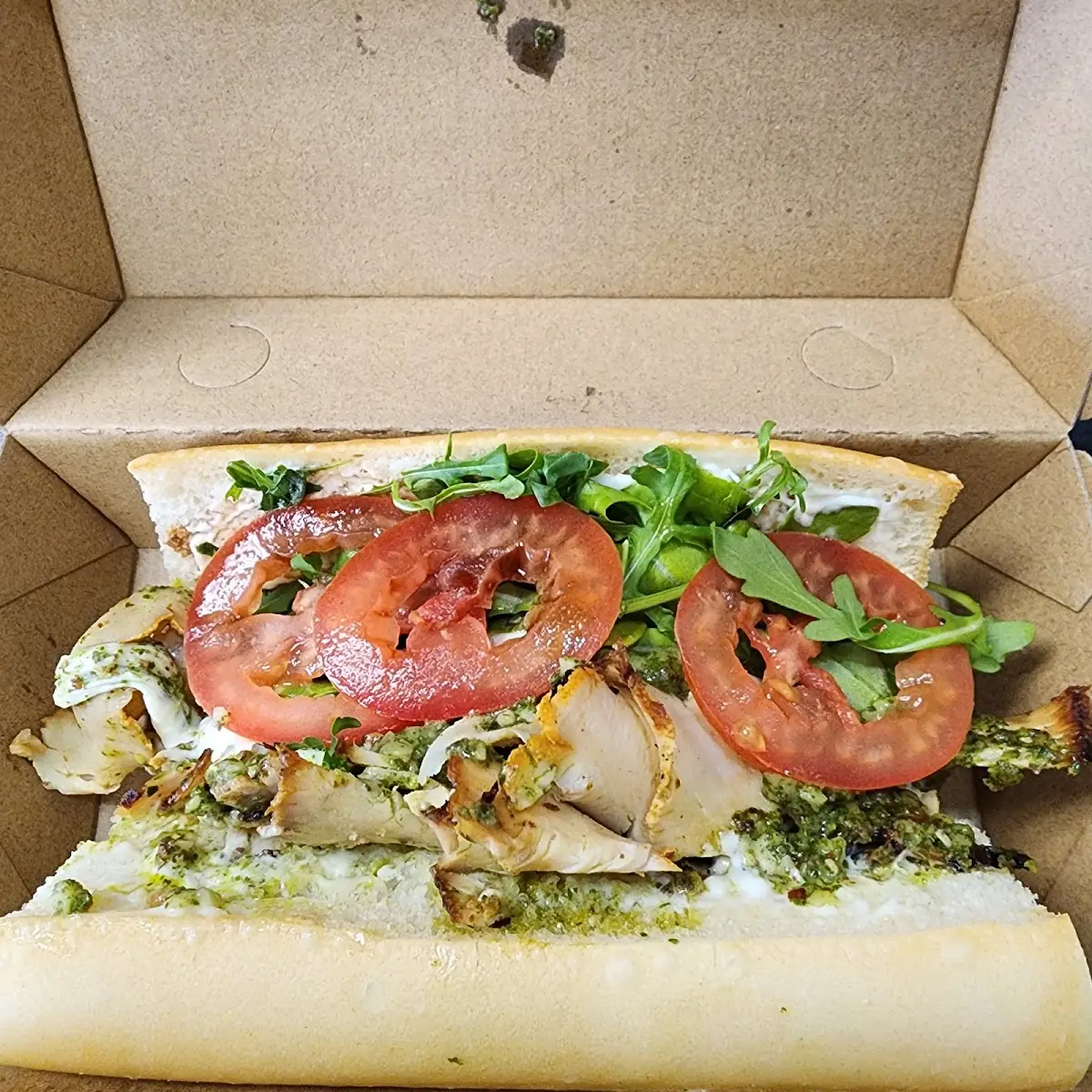 Chicken Pesto Sandwich